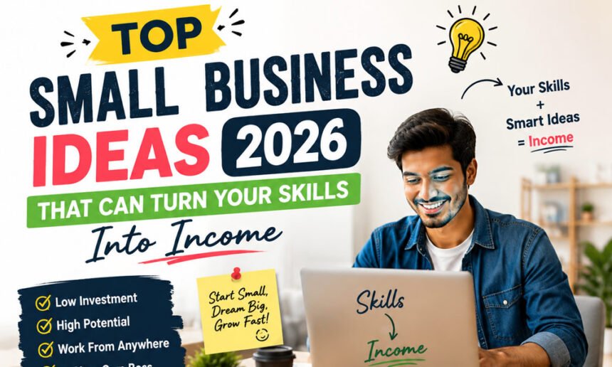 Top Small Business Ideas 2026 That Can Turn Your Skills Into Income