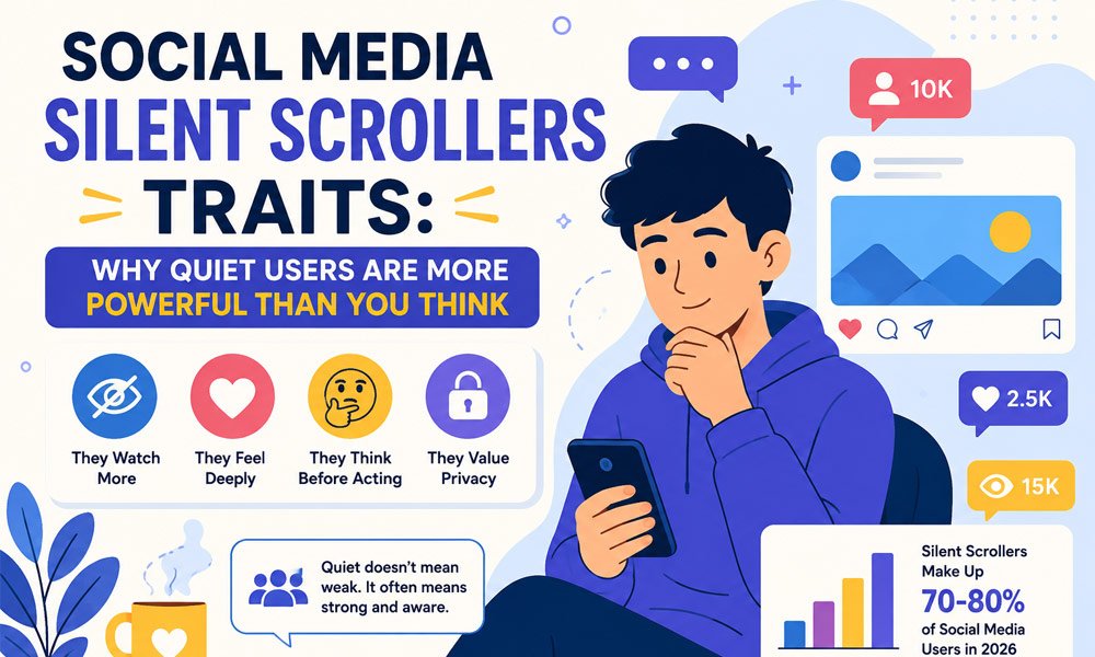 Social Media Silent Scrollers Traits: The Real Reason Most People Never Interact Online